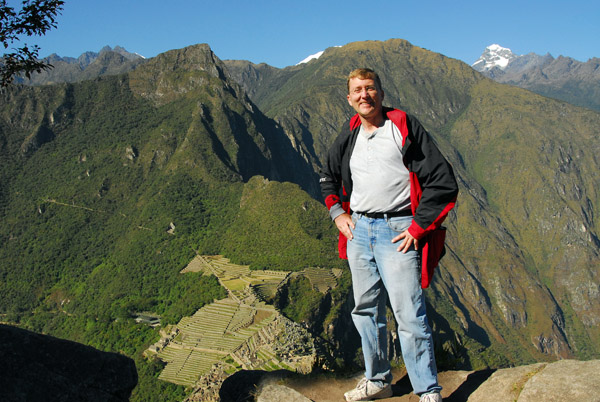 Me on top of Wayna Picchu