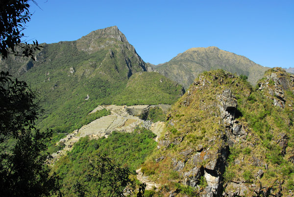 The smaller peak, Huchuy Picchu