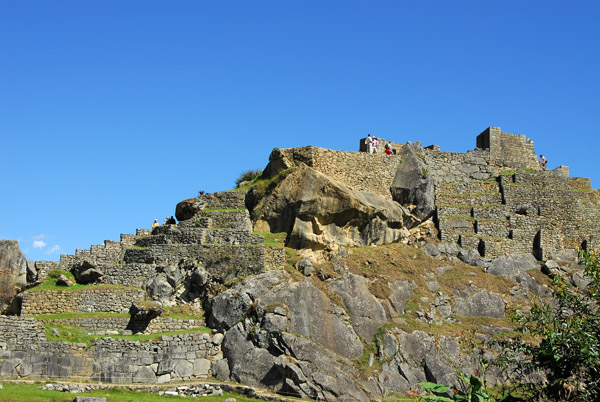 Temple hill with the Intihuatana, Machu Picchu