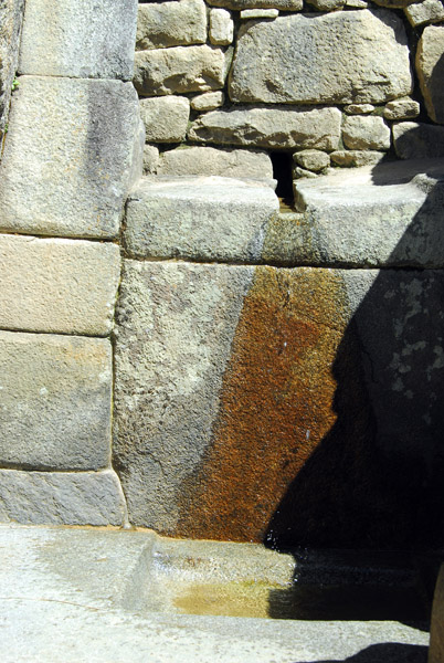 Waterworks, Machu Picchu