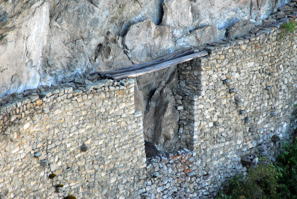 The Inca Drawbridge near Machu Picchu