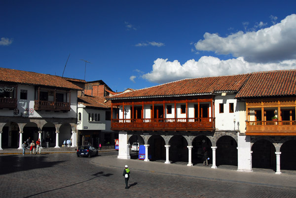 SE Corner of the Plaza de Armas, Cusco
