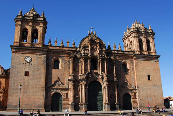 Cusco Cathedral, 1559, built on top of Cirachoca Inca's palace