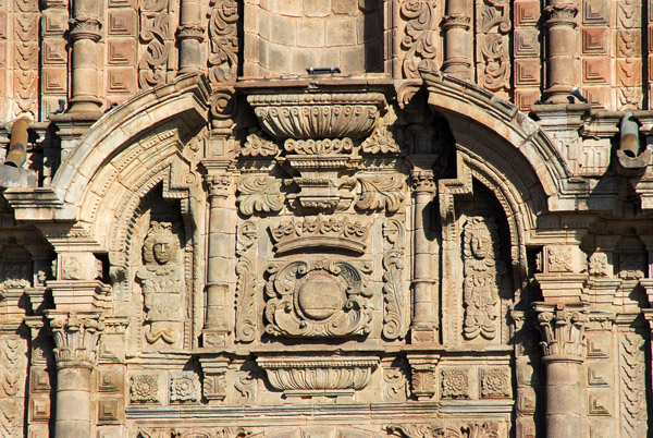 Facade detail, Iglesia La Compaia de Jesus, Cusco