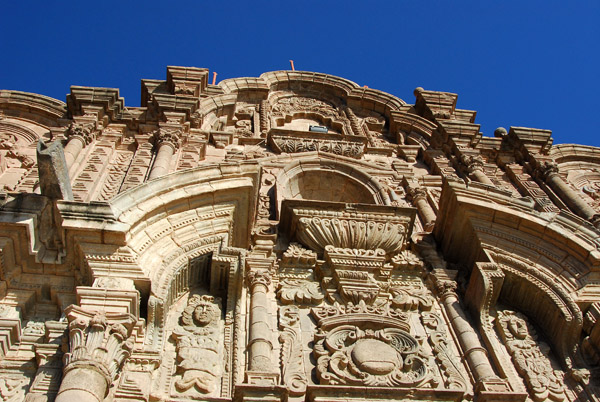 Facade detail, Iglesia La Compaia de Jesus, Cusco