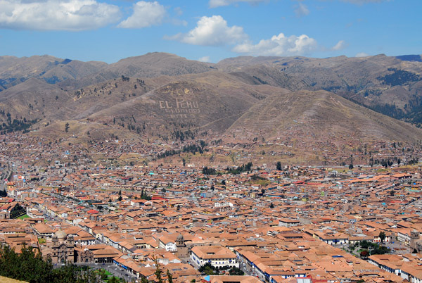 Cusco from Sacsayhuamn