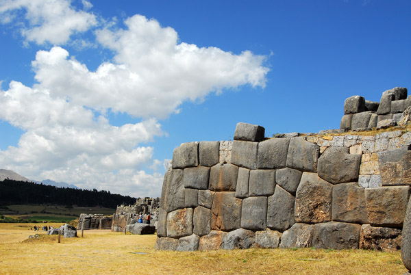 Inca stone wall, Sacsayhuamn