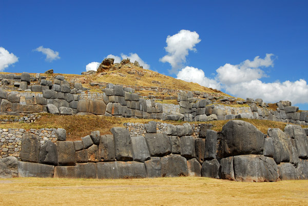 Many stones were removed for building material in Cusco