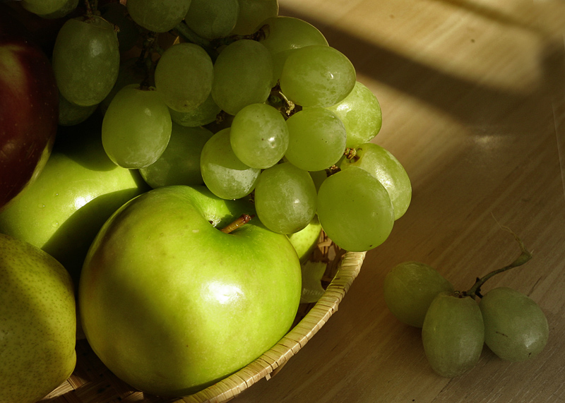 Fallen grape
