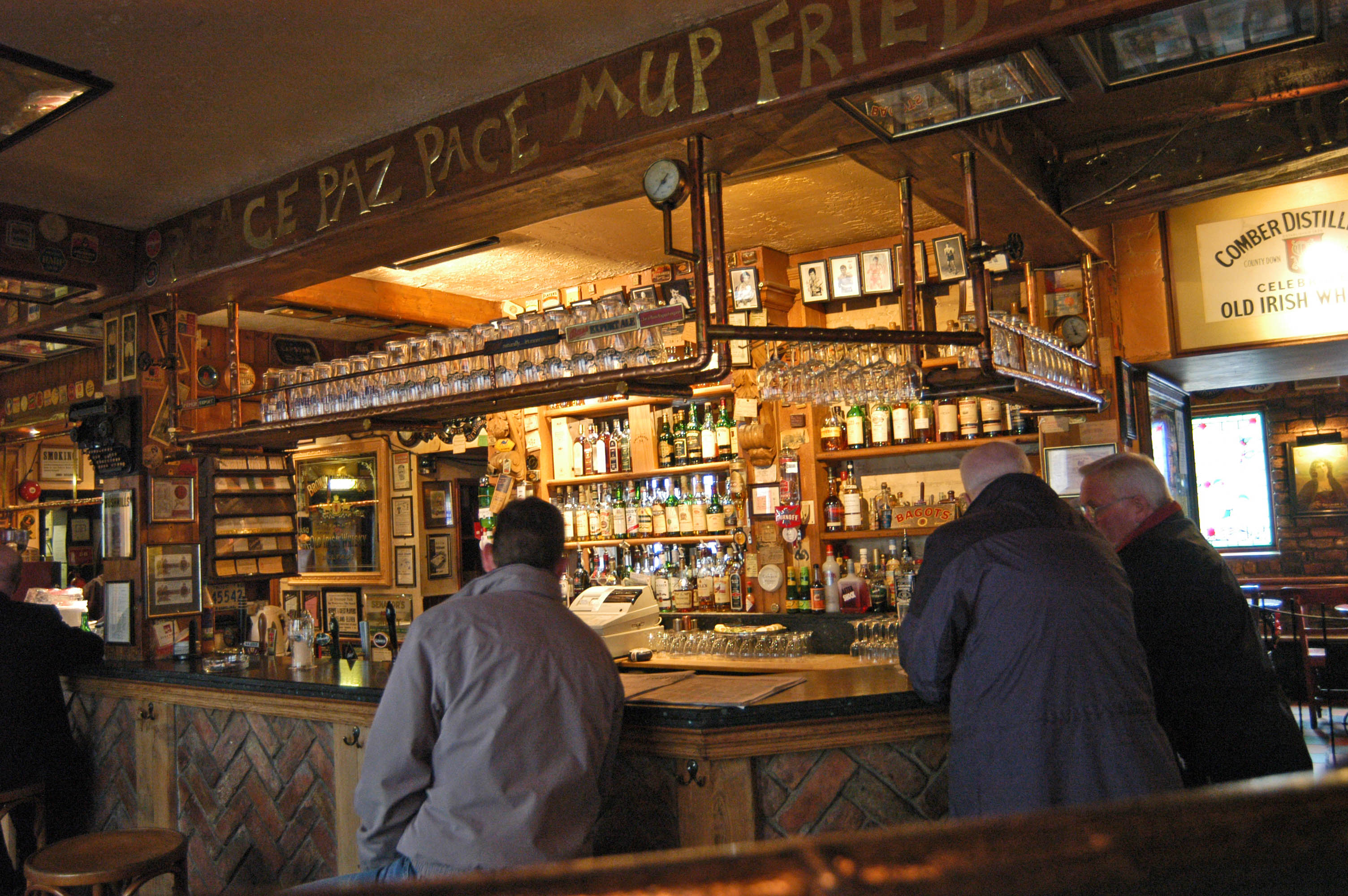 Having a Wee Pint at the Duke of York pub