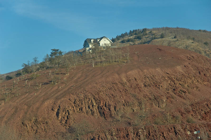 house on hill
