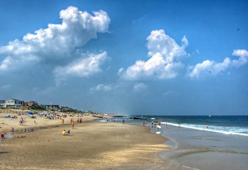 low tide