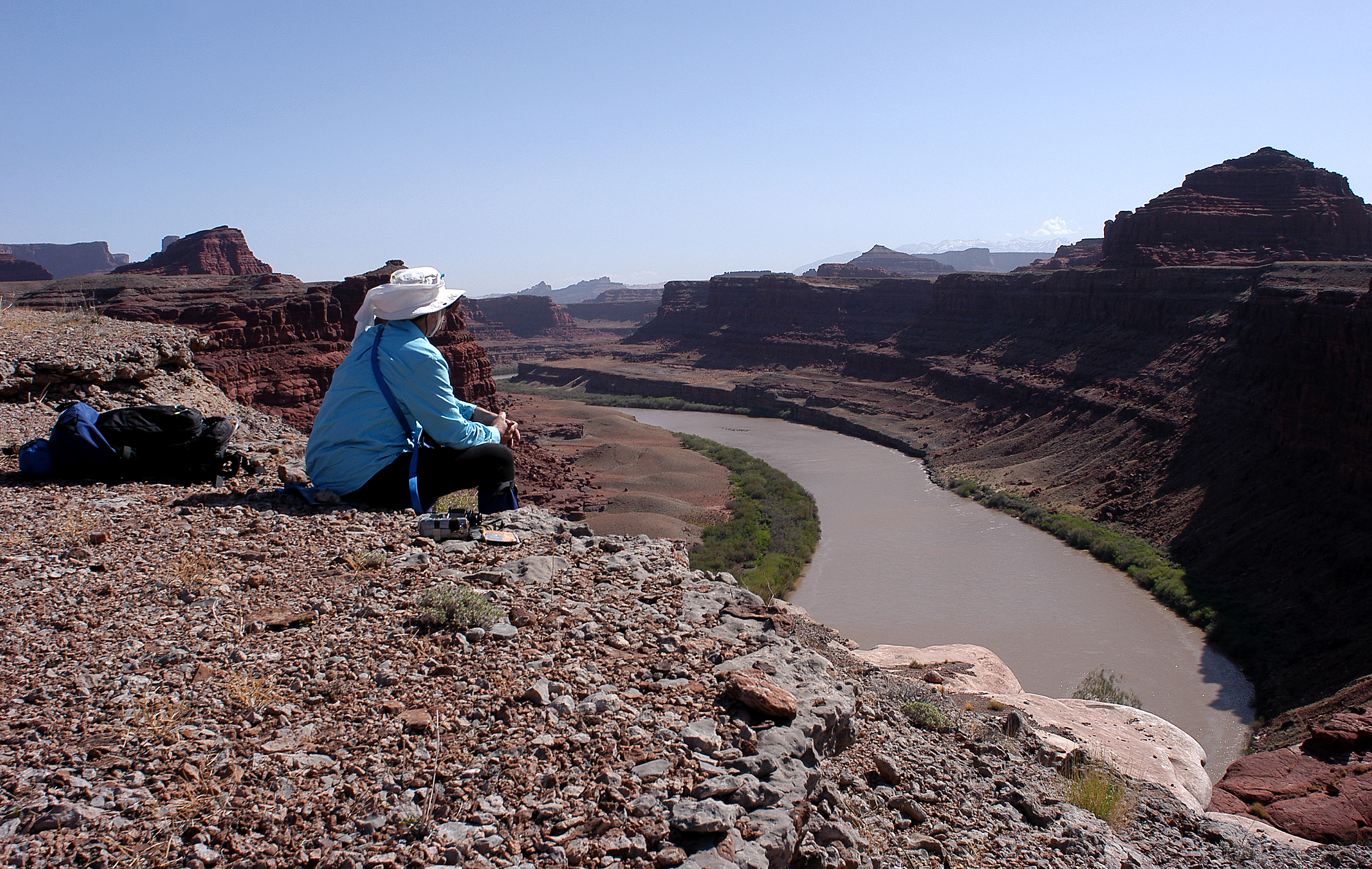 Canyon panorama #1: looking east