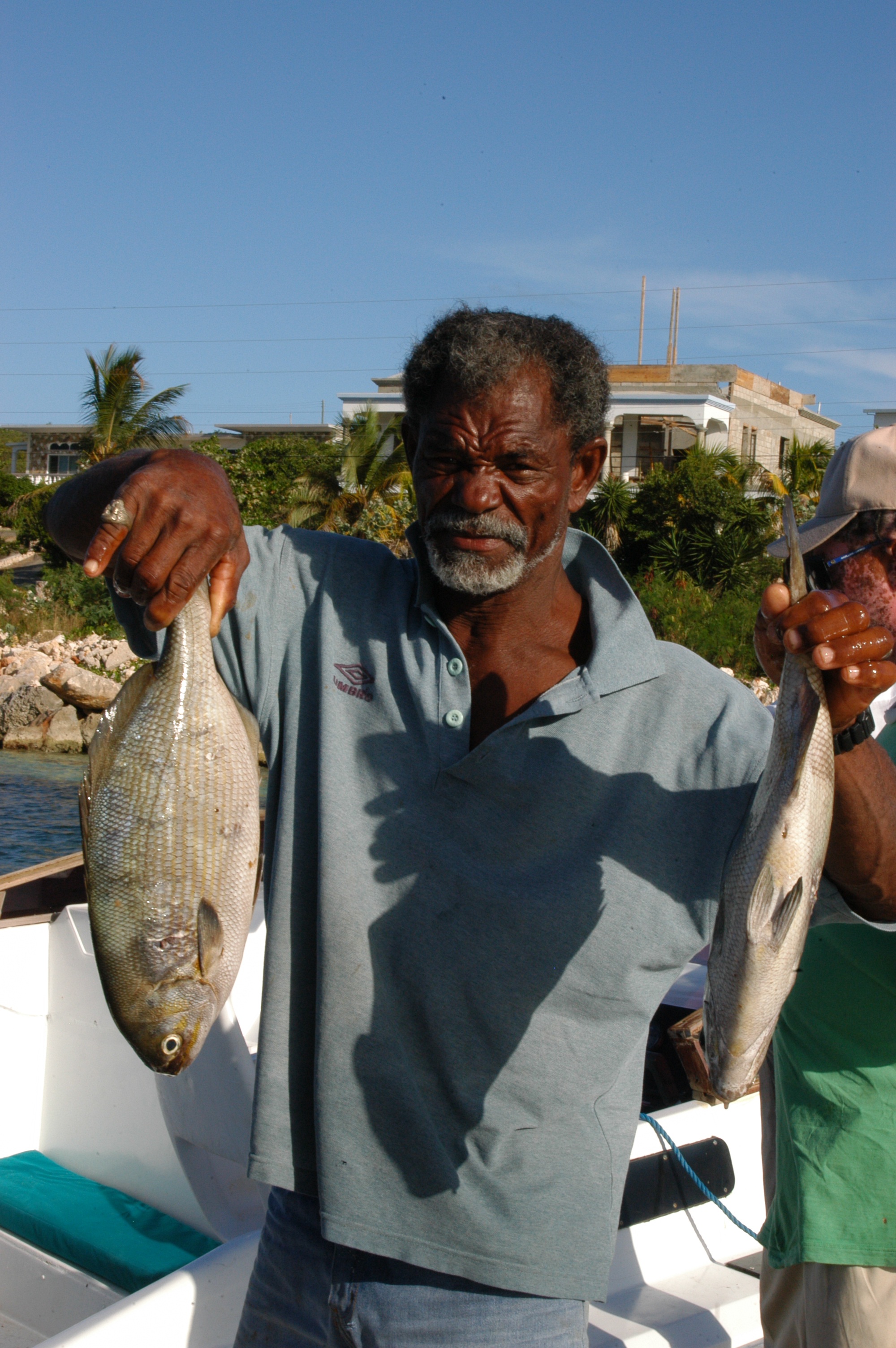 Joe with catch of the day