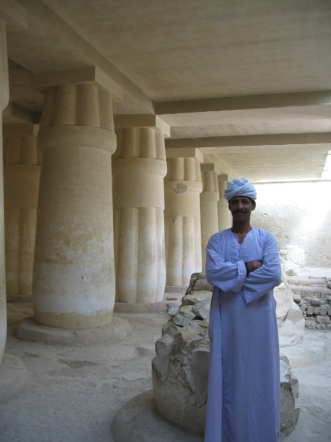 Tomb Custodian (who could be bribed to take pics)