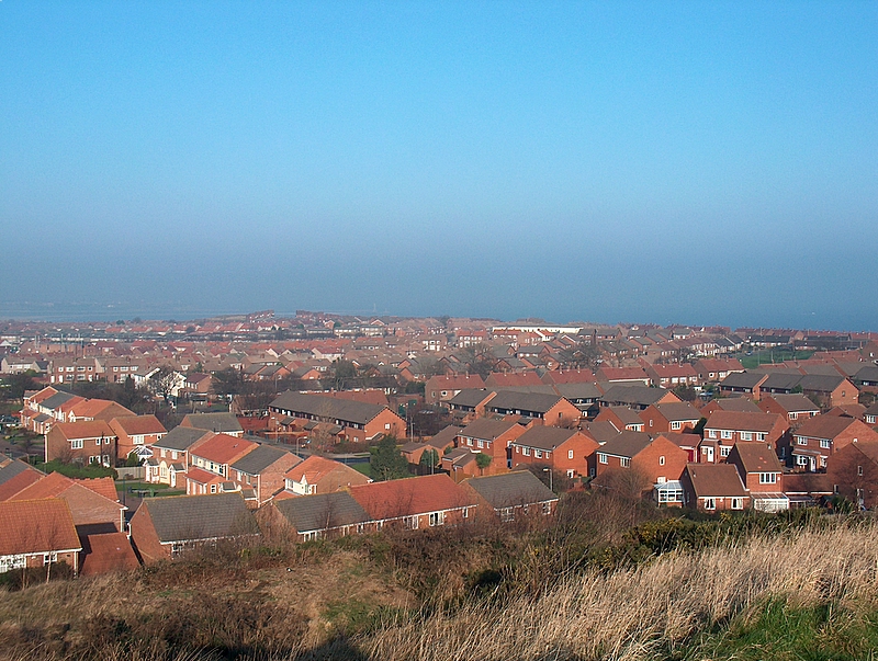 Overlooking Marsden.