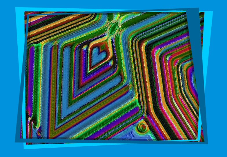 Blue frame