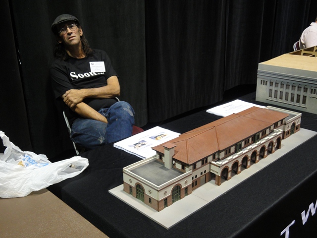 Temple depot HO model