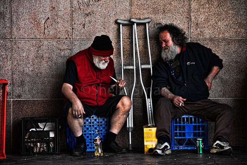 Two gents at Quay