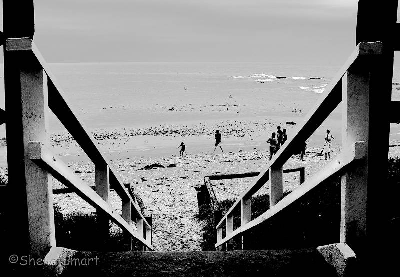 Steps at Mona Vale Beach