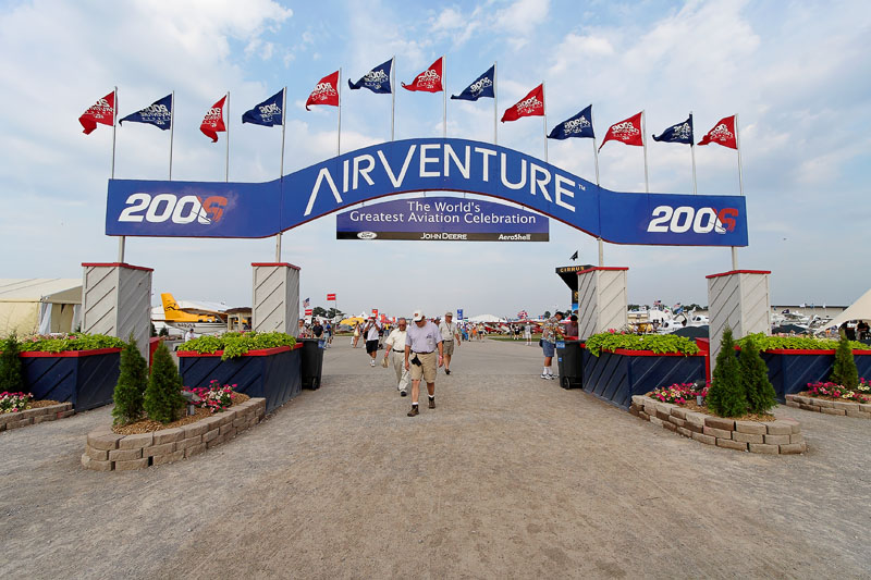 2006 Oshkosh Air Show Entrance