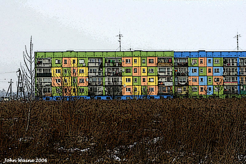 Colourful Communist Condominiums