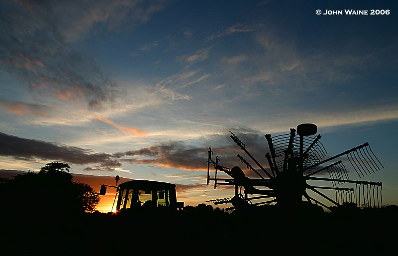 Farmers Sunset