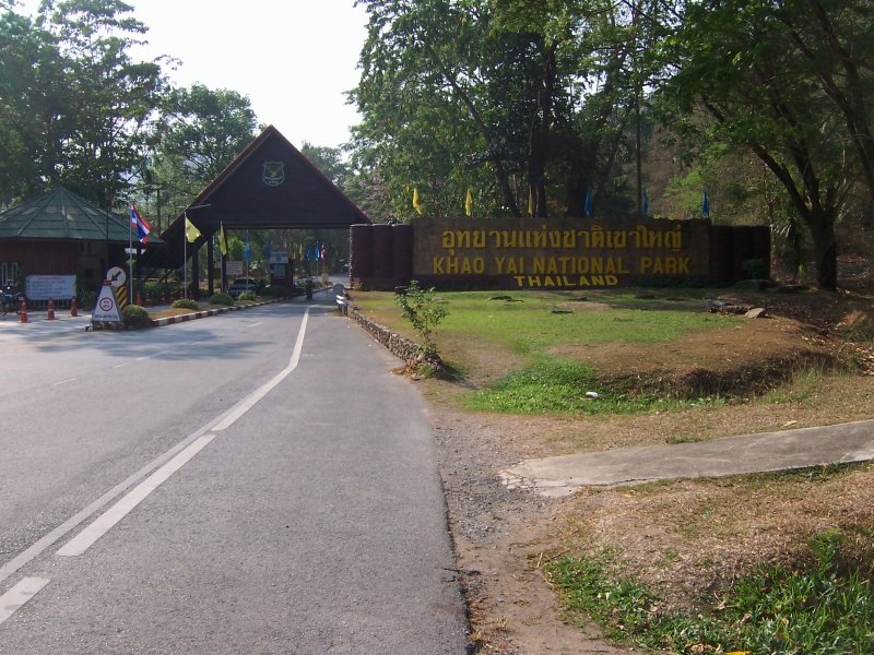 Khao Yai National Park, gate