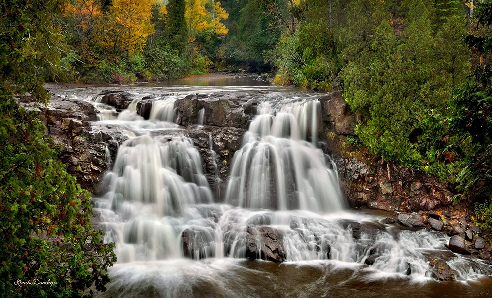 23.1 - Gooseberry: Upper (4th) Falls, Autumn