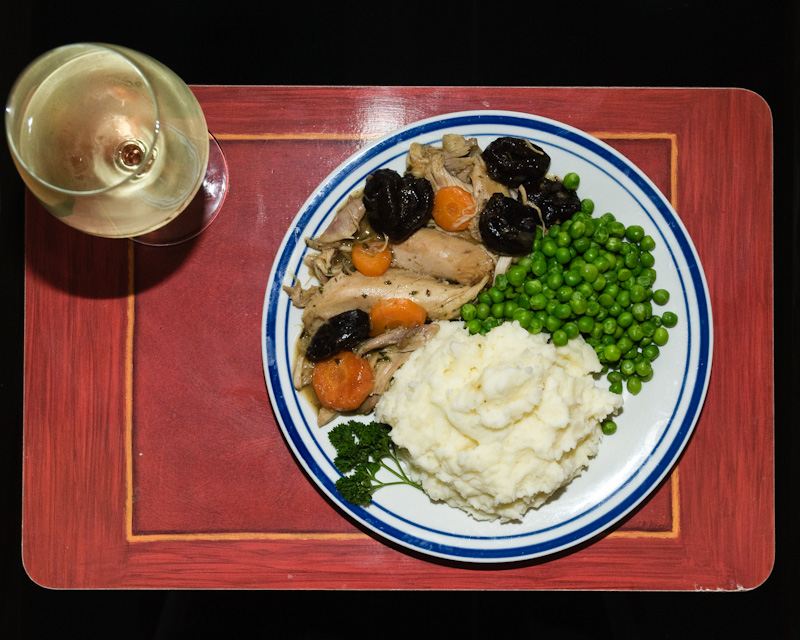 Rabbit Stew with Prunes