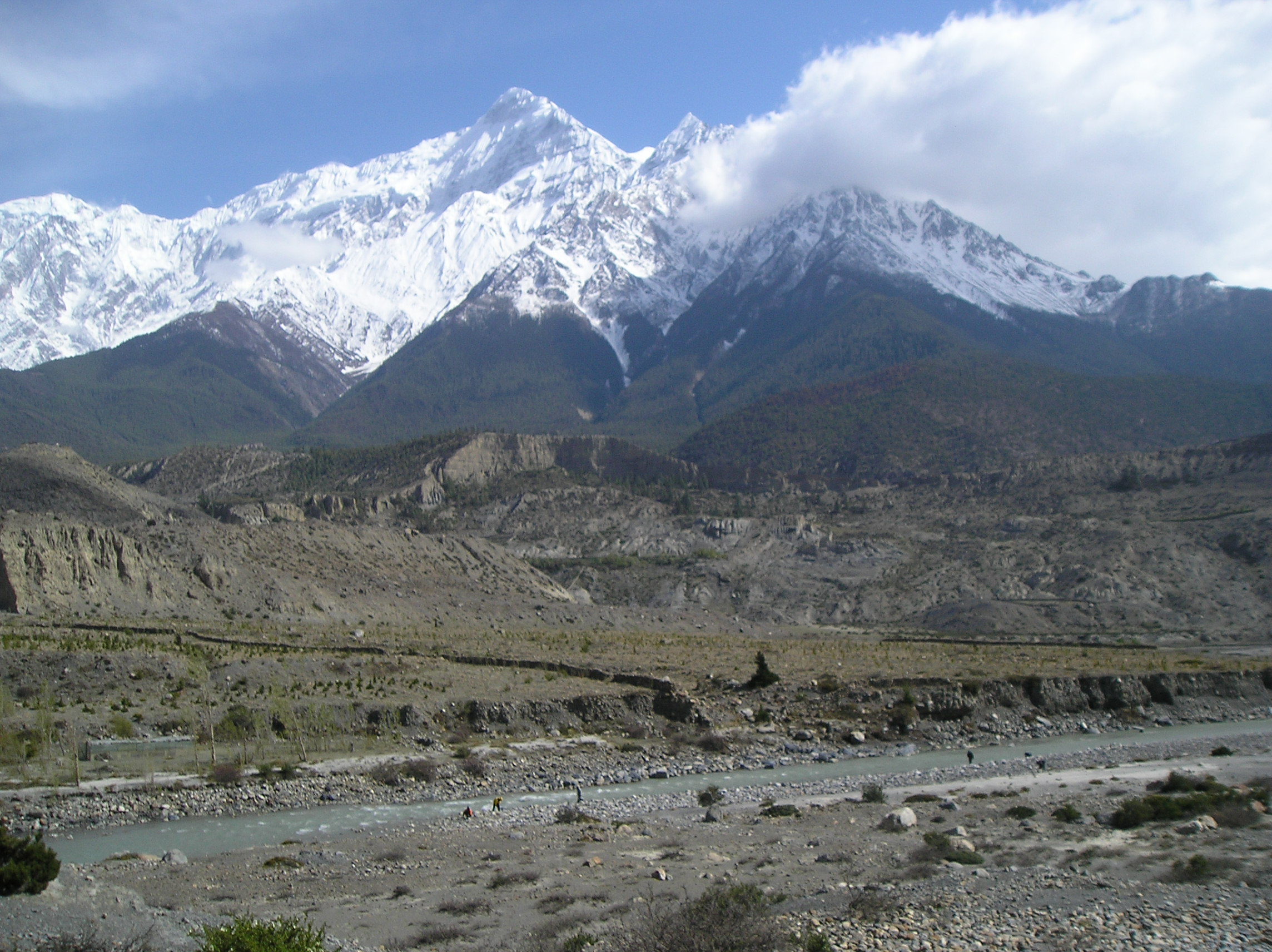 Gandaki-near-Jomsom (21km away from muktinath)