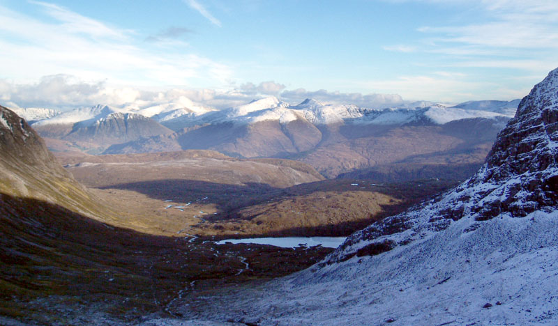 Above Achnashellach