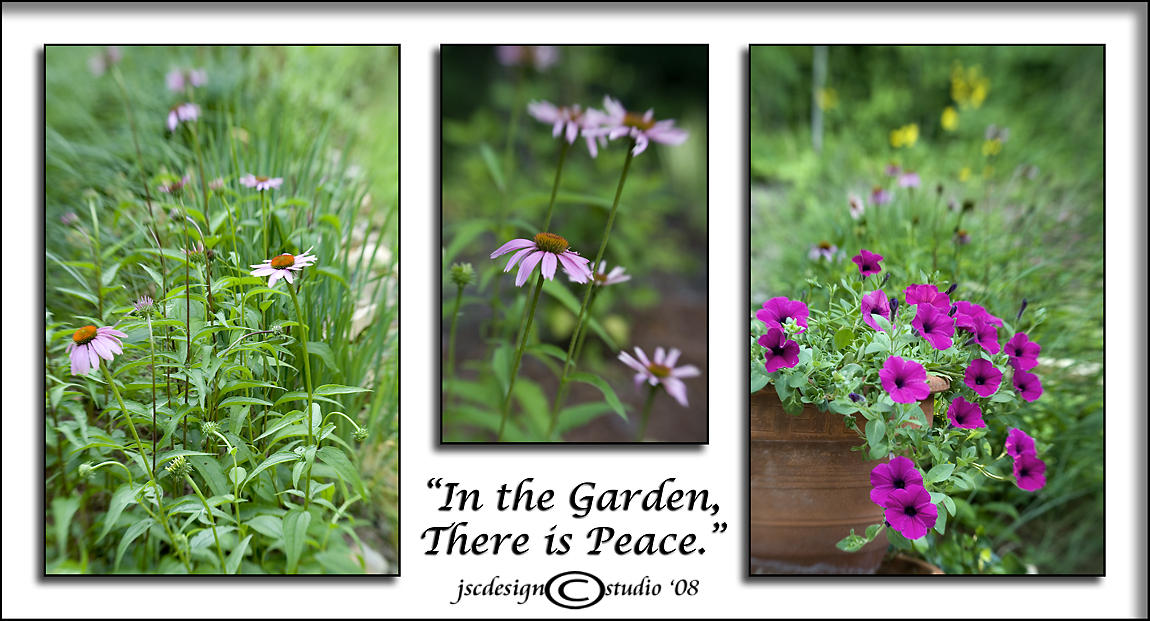 Challenge:<i>In the Garden...</i><br>There is Peace