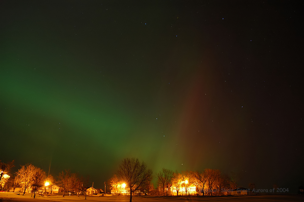 The Great Aurora of 2004