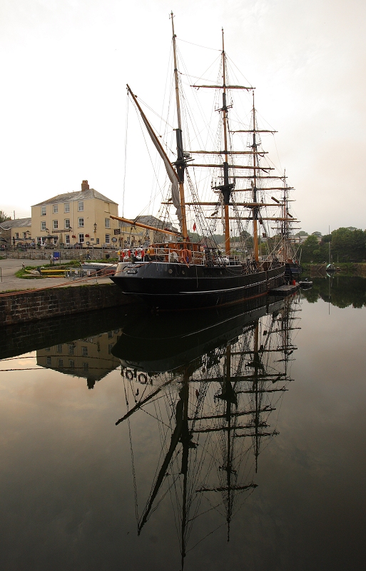 Tallship Kaskelot at Charlestown