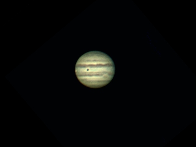 Jupiter with Io transit & shadow - 13 July 2009