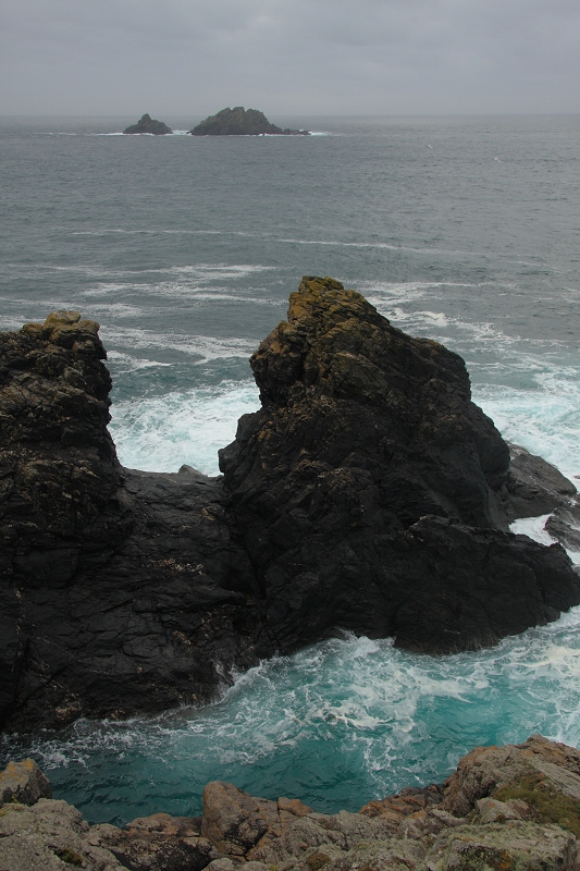 Rock Formations Off Cape Cornwall