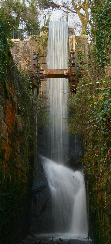 Remnants of a waterwheel