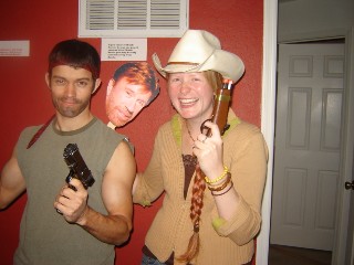 Chuck Norris and amber.jpg