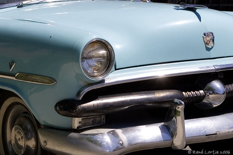 Ford Customline circa 1954 detail