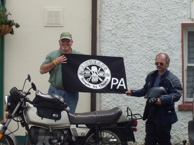 Mike from Carlisle, UK, on his 79 BMW R45