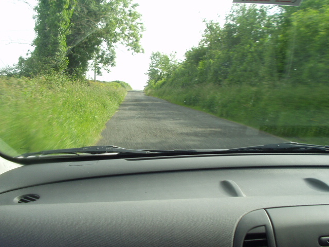 I did most of the driving, not because Lisa was uncomfortable, but because I couldnt handle being a passenger!