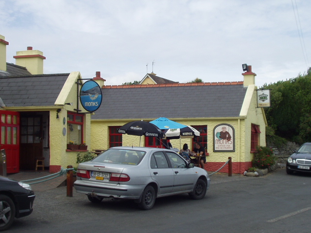 Monks, where we had lunch in Ballyvaughan