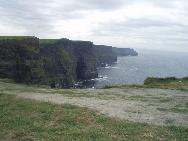 The Cliffs of Moher, 600 feet high
