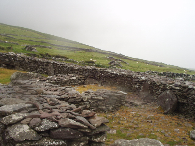 The beehive house and grounds