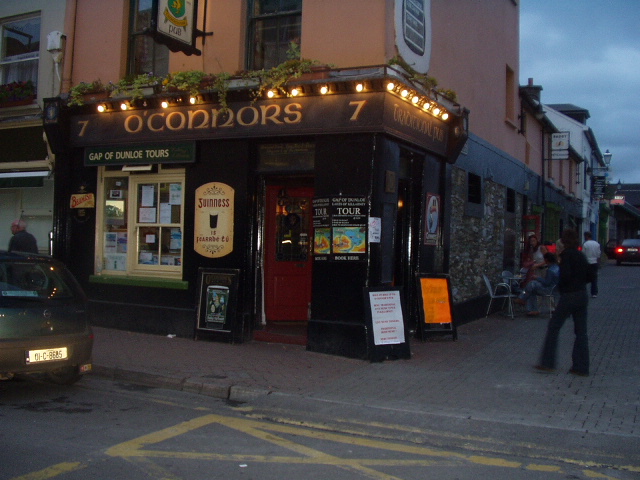 OConnors, Killarney, where we caught a traditional music session (impromptu) going in the back of the pub.