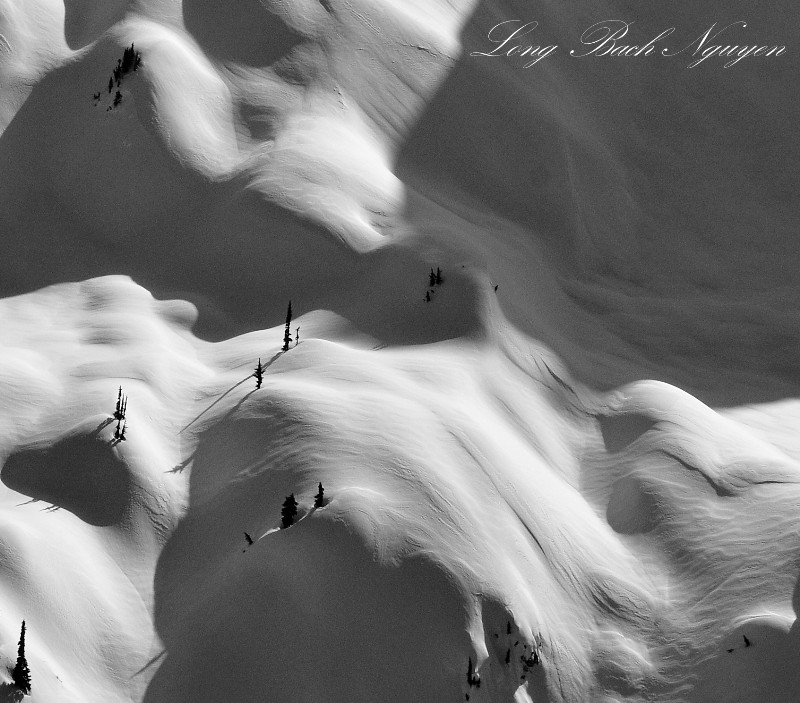 natures painting, Olympic Mtn, Washington