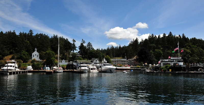 Picturesque Roche Harbor WA
