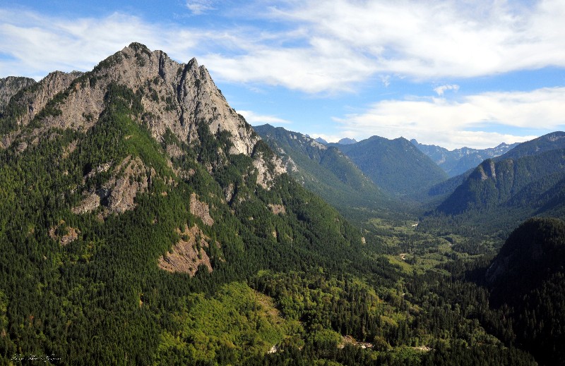 The Garfield and Taylor River Valley