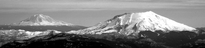 St Helens and Mt Adam
